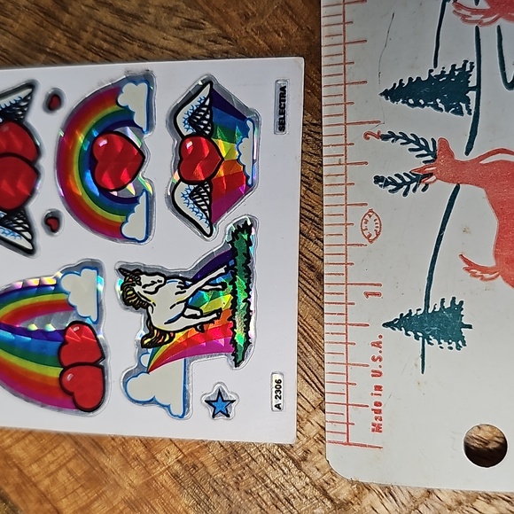 Vintage vending machine stickers Prism Unicorn - Picture 2 of 6